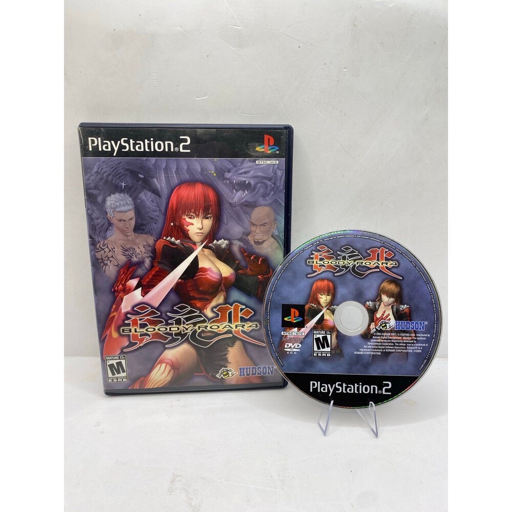 Bloody Roar 4 (Sony PlayStation 2, 2003) - Tested & Clean No manual